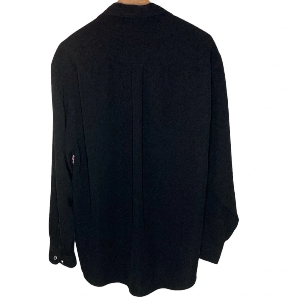 Metallic by PEK | Men’s Vintage Peach Skin Polyester Shirt M - Picture 2 of 5